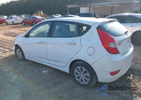 2017 Hyundai Accent Se из США, поврежденный, VIN KMHCT5AEXHU325587